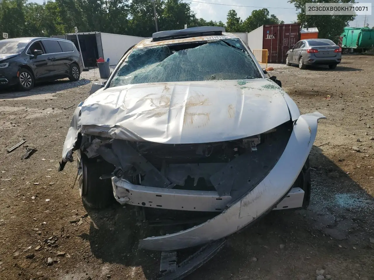 2019 Dodge Charger Sxt VIN: 2C3CDXBG0KH710071 Lot: 62113135