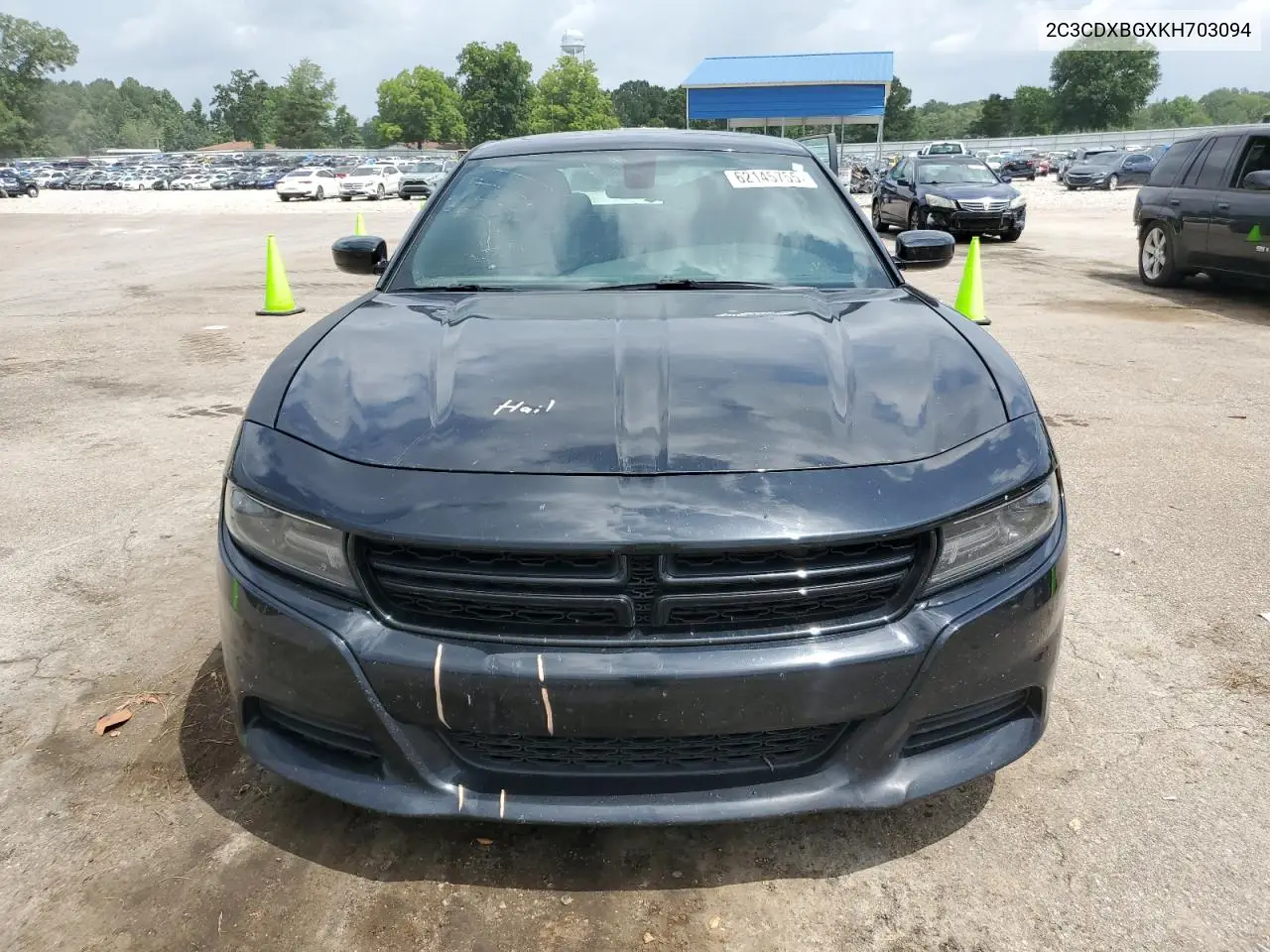 2019 Dodge Charger Sxt VIN: 2C3CDXBGXKH703094 Lot: 62145755