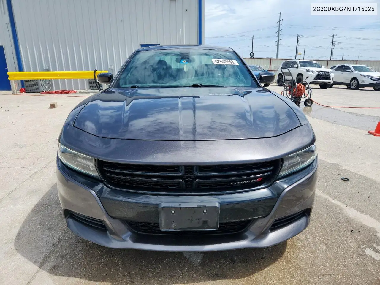 2019 Dodge Charger Sxt VIN: 2C3CDXBG7KH715025 Lot: 62693055