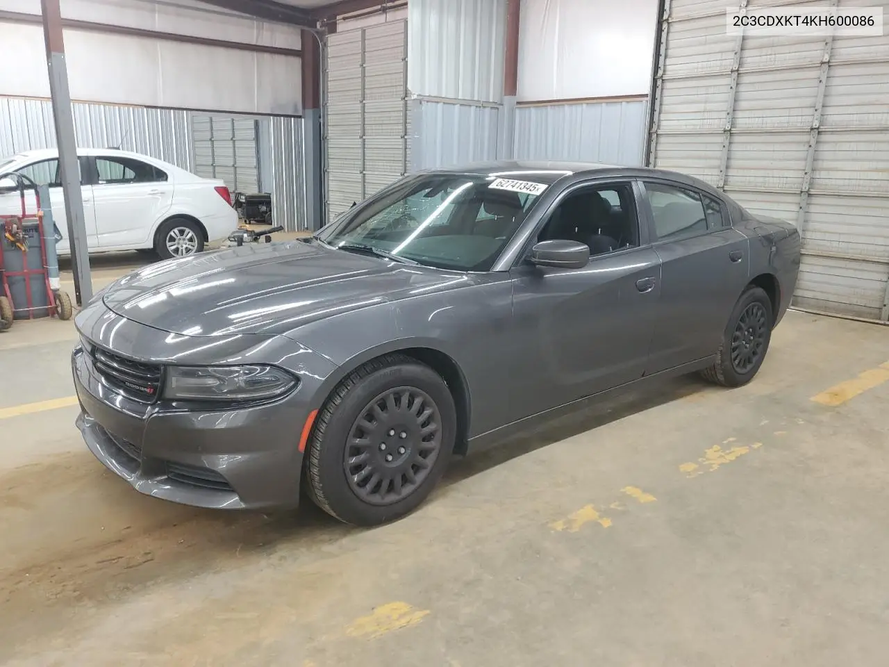 2019 Dodge Charger Police VIN: 2C3CDXKT4KH600086 Lot: 62741345