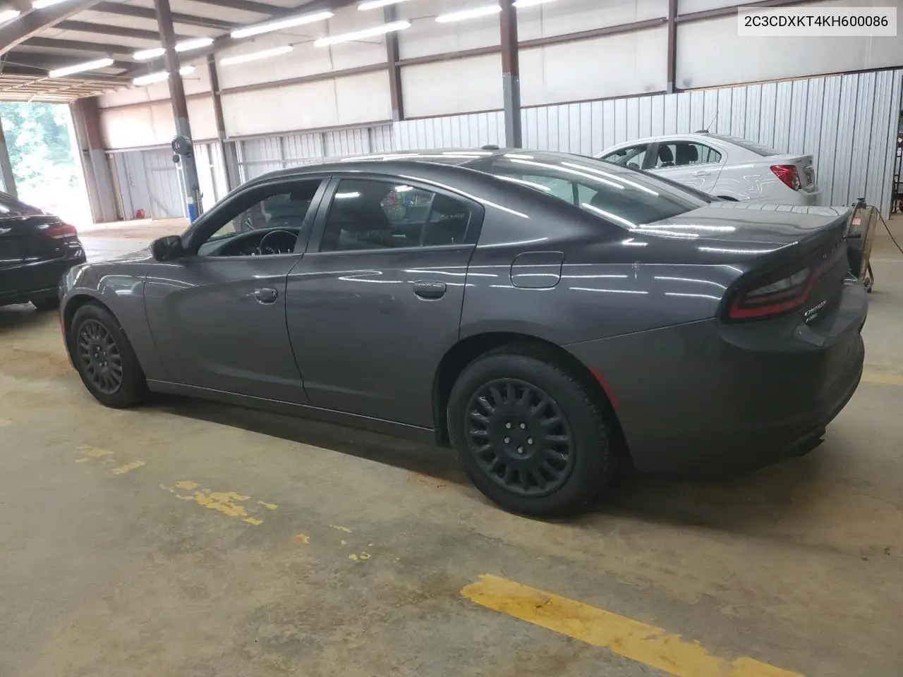 2019 Dodge Charger Police VIN: 2C3CDXKT4KH600086 Lot: 62741345