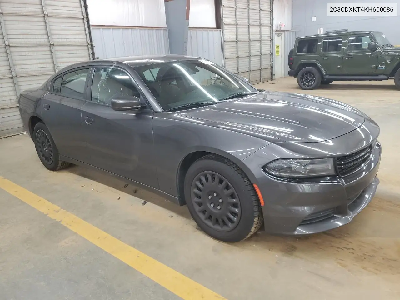 2019 Dodge Charger Police VIN: 2C3CDXKT4KH600086 Lot: 62741345