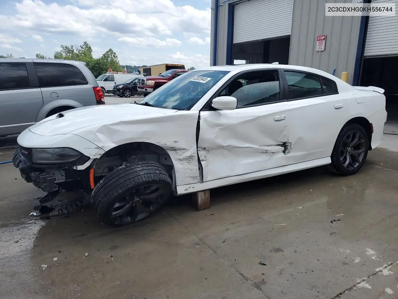 2019 Dodge Charger Gt VIN: 2C3CDXHG0KH556744 Lot: 62925945
