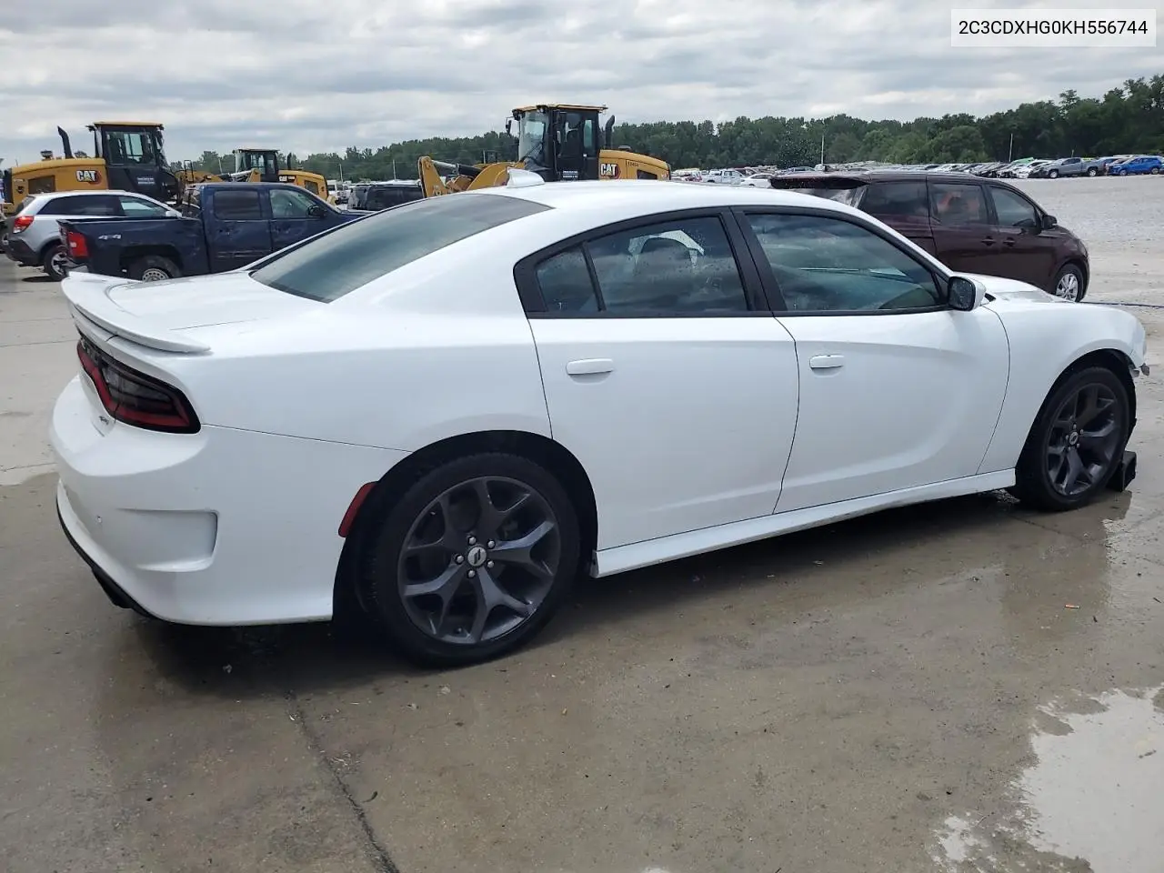2019 Dodge Charger Gt VIN: 2C3CDXHG0KH556744 Lot: 62925945
