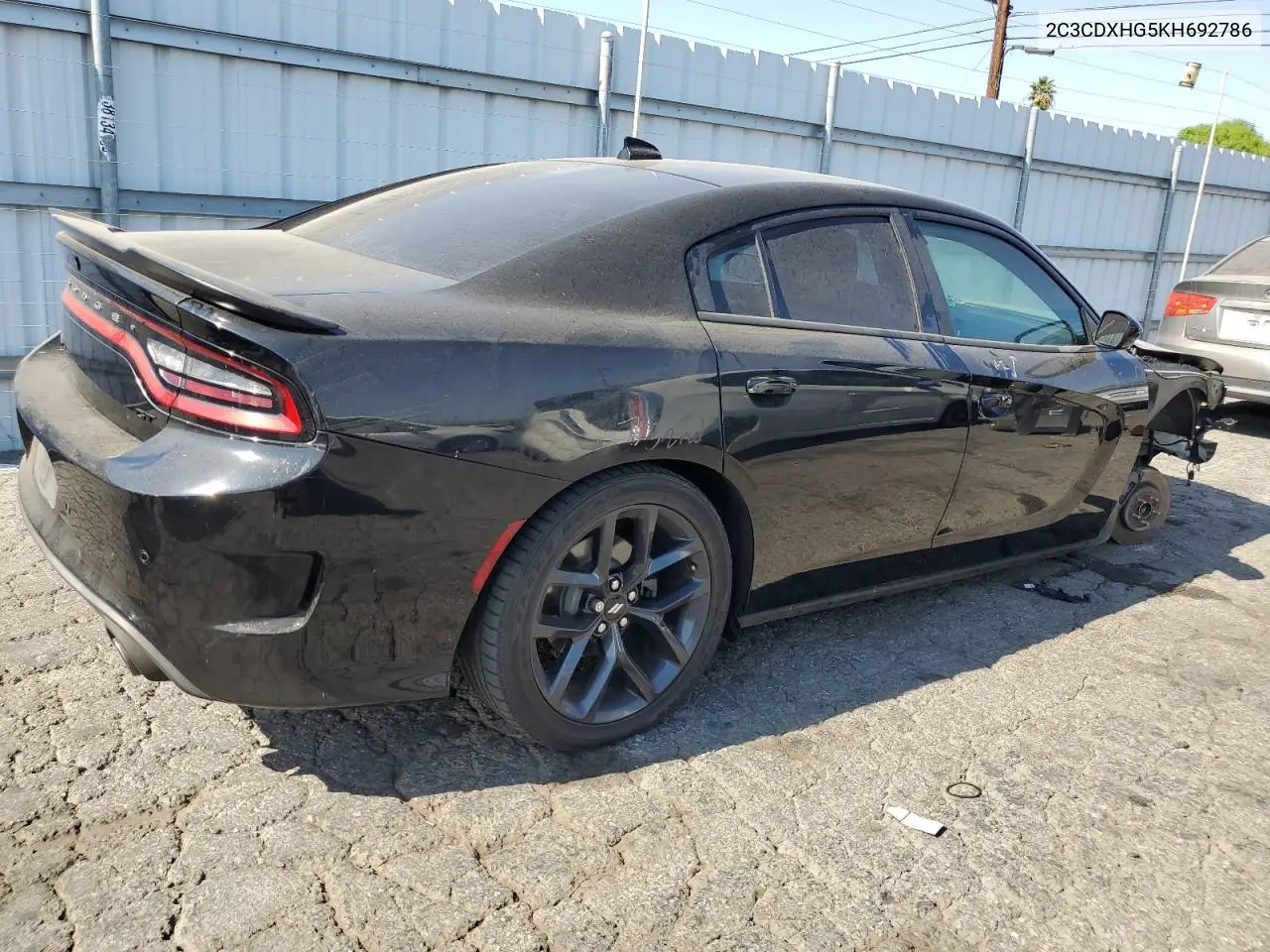 2019 Dodge Charger Gt VIN: 2C3CDXHG5KH692786 Lot: 65289065