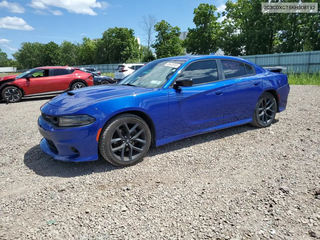 2019 Dodge Charger R/T VIN: 2C3CDXCT5KH508192 Lot: 65643055