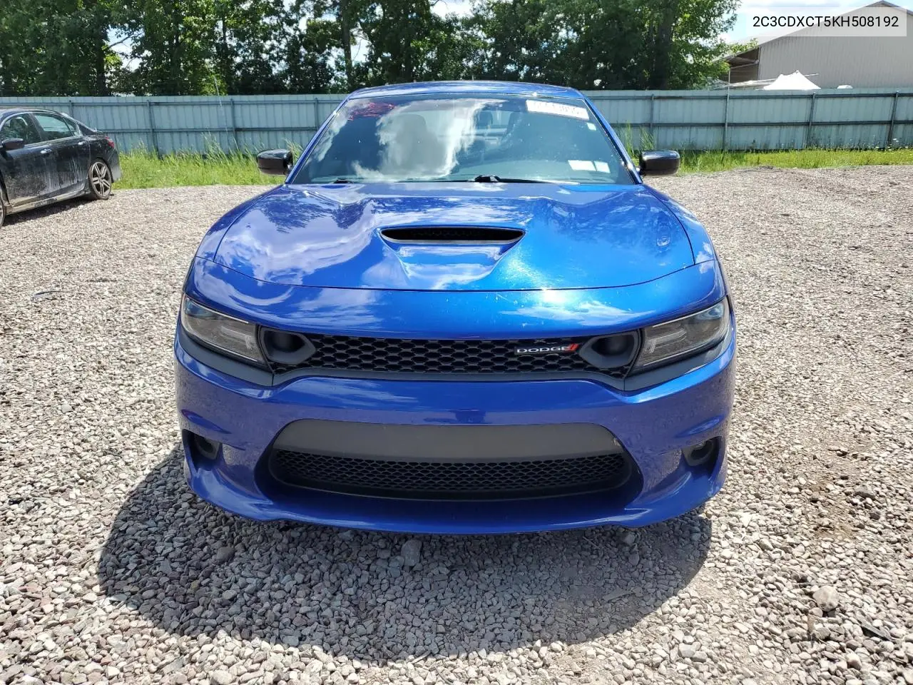 2019 Dodge Charger R/T VIN: 2C3CDXCT5KH508192 Lot: 65643055