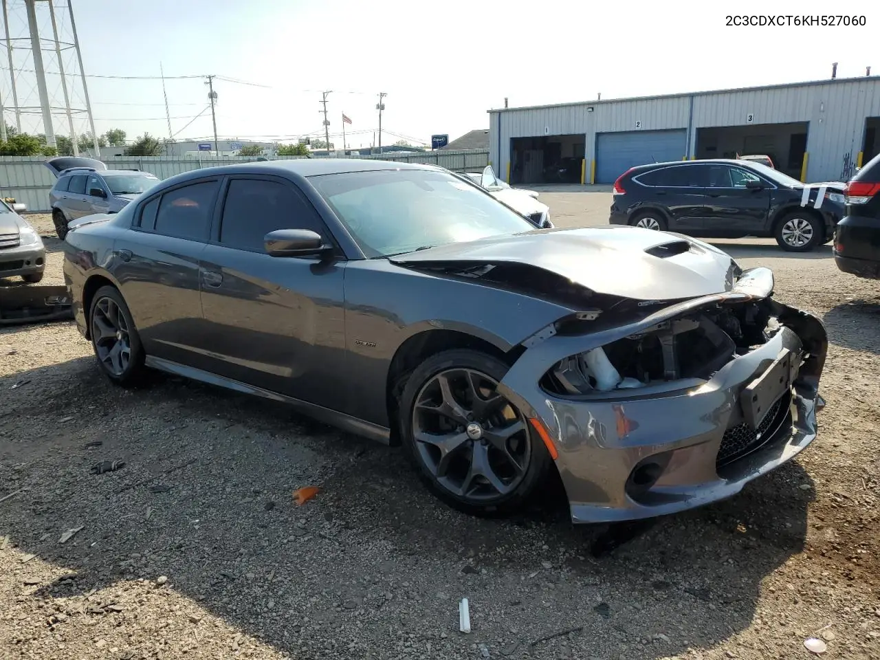 2019 Dodge Charger R/T VIN: 2C3CDXCT6KH527060 Lot: 65715965