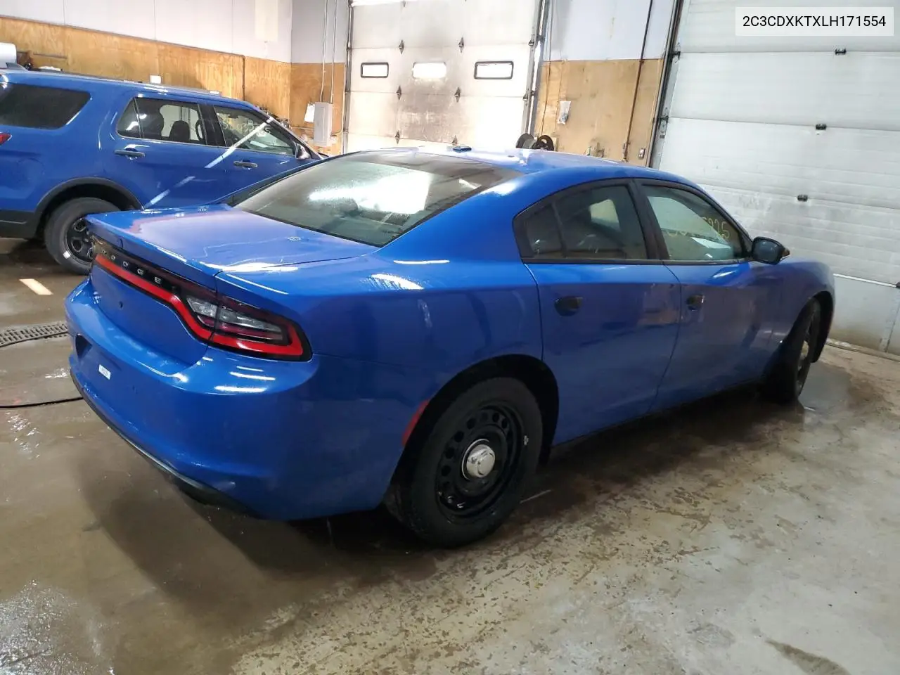 2020 Dodge Charger Police VIN: 2C3CDXKTXLH171554 Lot: 55945225
