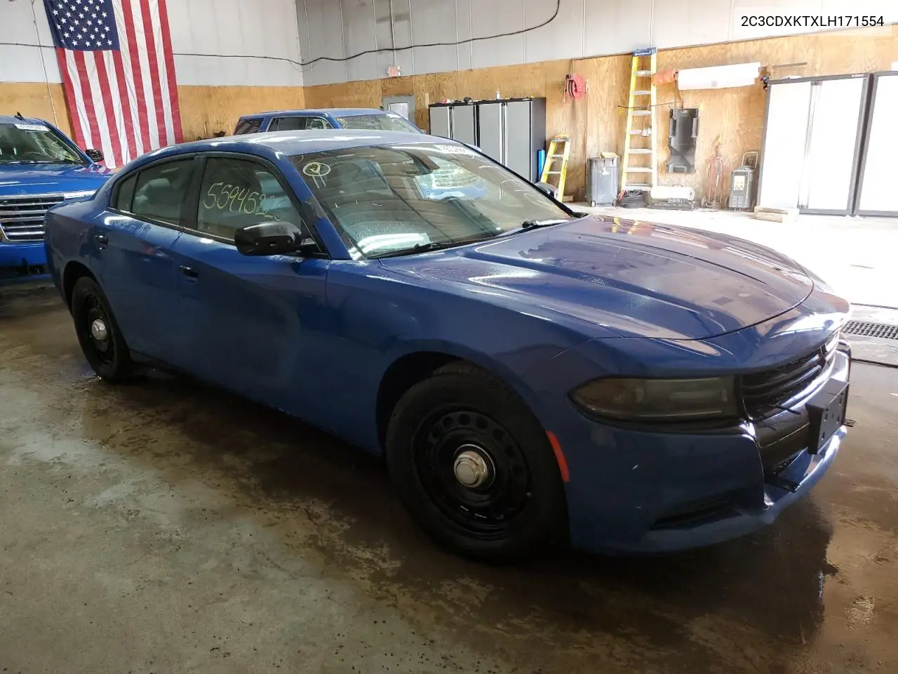 2020 Dodge Charger Police VIN: 2C3CDXKTXLH171554 Lot: 55945225