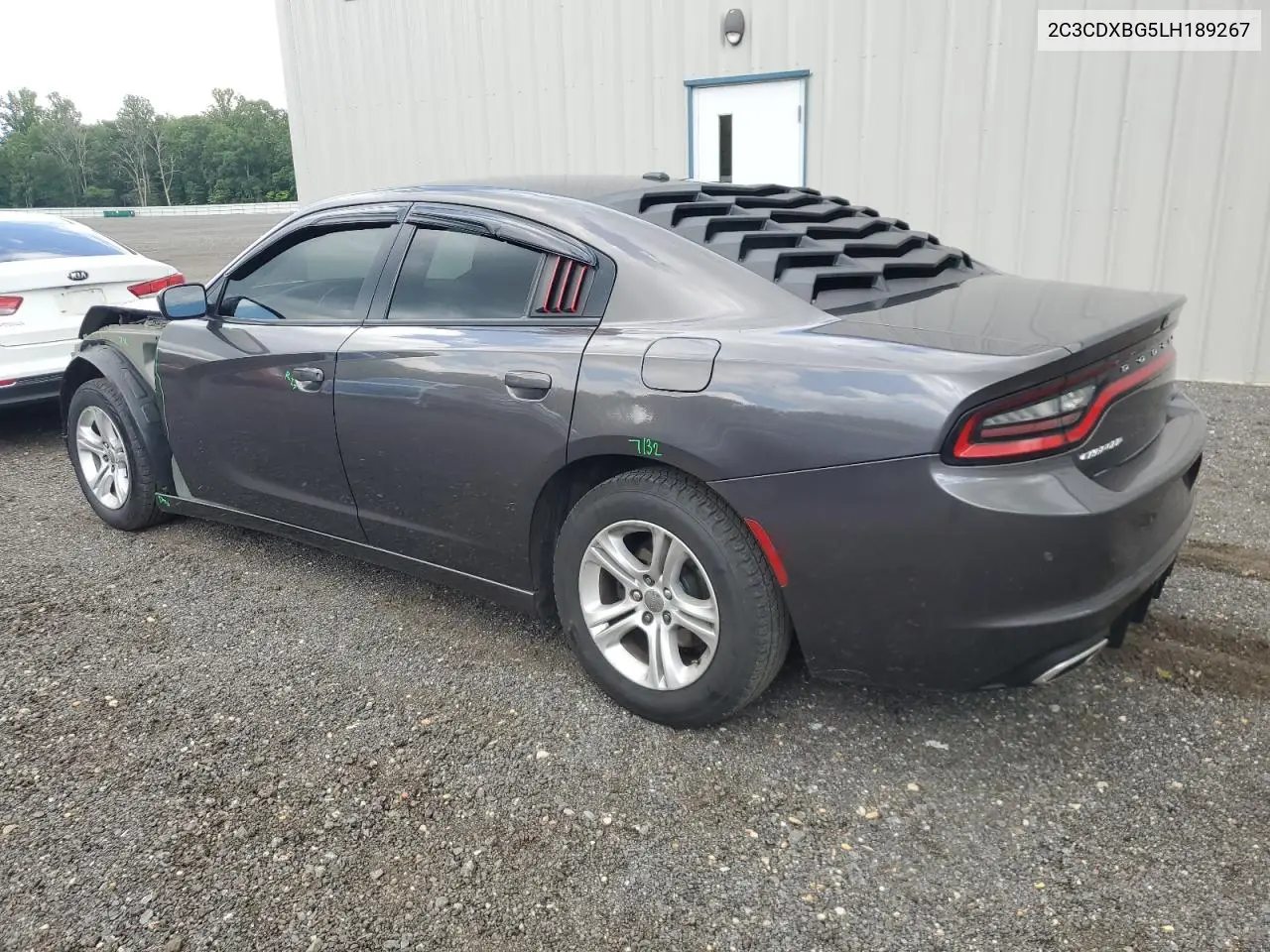 2020 Dodge Charger Sxt VIN: 2C3CDXBG5LH189267 Lot: 56821015