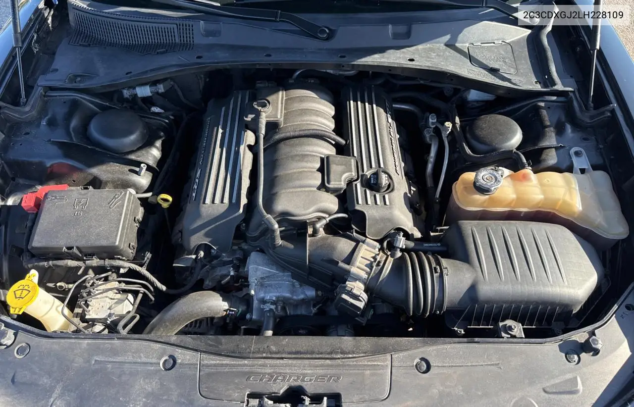 2020 Dodge Charger Scat Pack VIN: 2C3CDXGJ2LH228109 Lot: 57217865