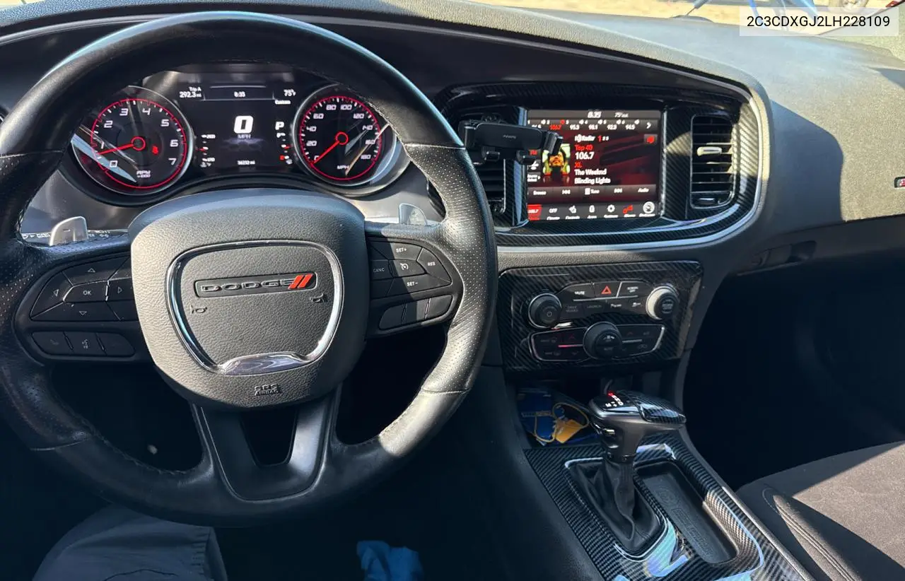 2020 Dodge Charger Scat Pack VIN: 2C3CDXGJ2LH228109 Lot: 57217865