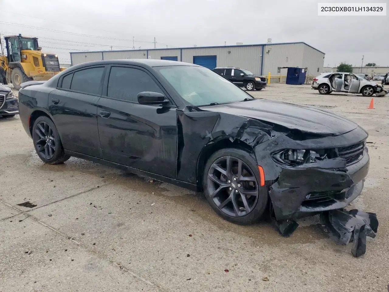 2020 Dodge Charger Sxt VIN: 2C3CDXBG1LH134329 Lot: 59671595