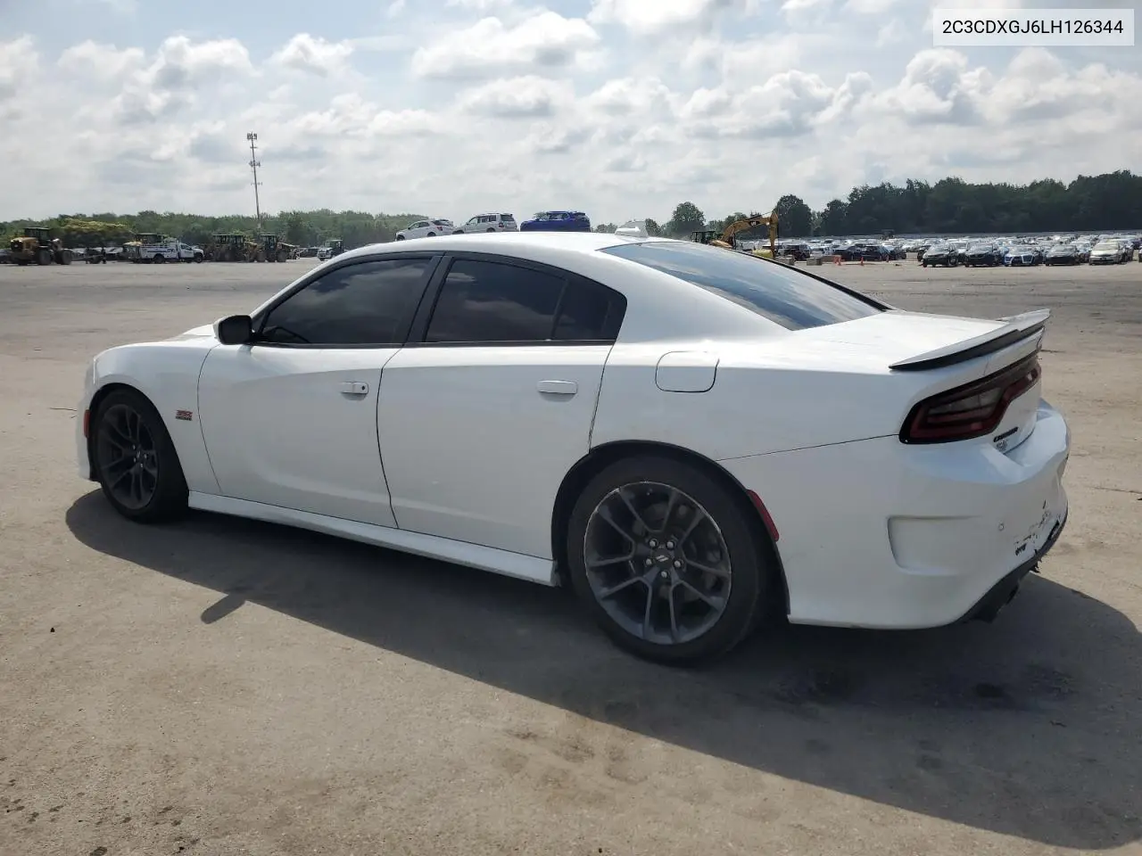 2020 Dodge Charger Scat Pack VIN: 2C3CDXGJ6LH126344 Lot: 62308395