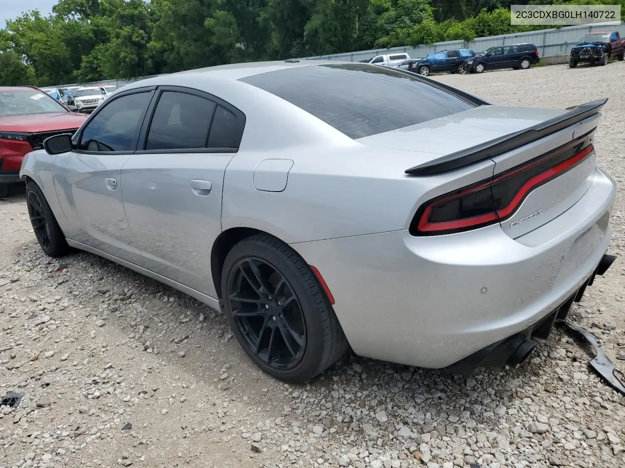 2020 Dodge Charger Sxt VIN: 2C3CDXBG0LH140722 Lot: 62395525