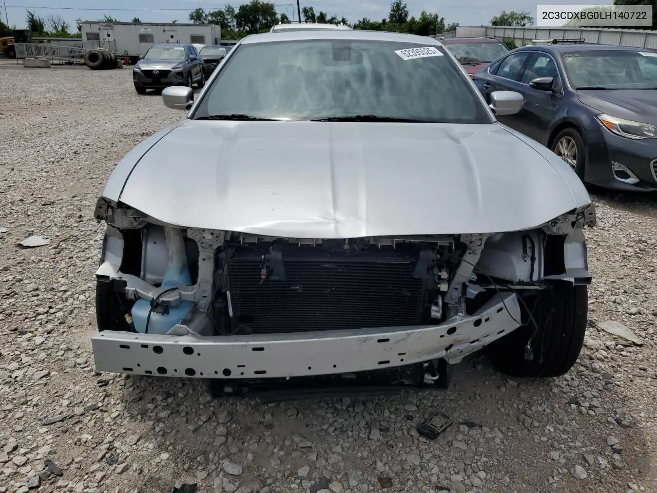 2020 Dodge Charger Sxt VIN: 2C3CDXBG0LH140722 Lot: 62395525