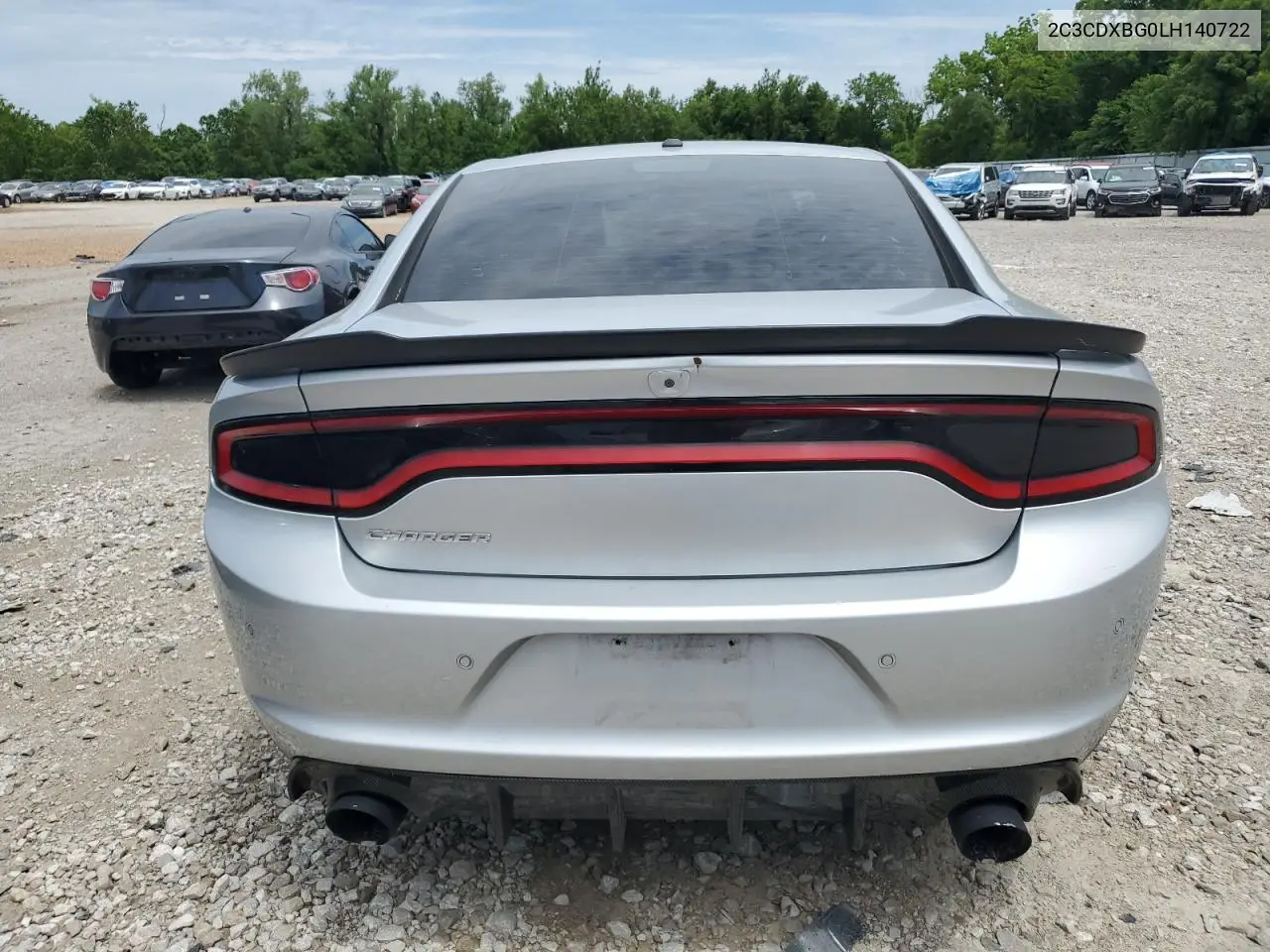 2020 Dodge Charger Sxt VIN: 2C3CDXBG0LH140722 Lot: 62395525