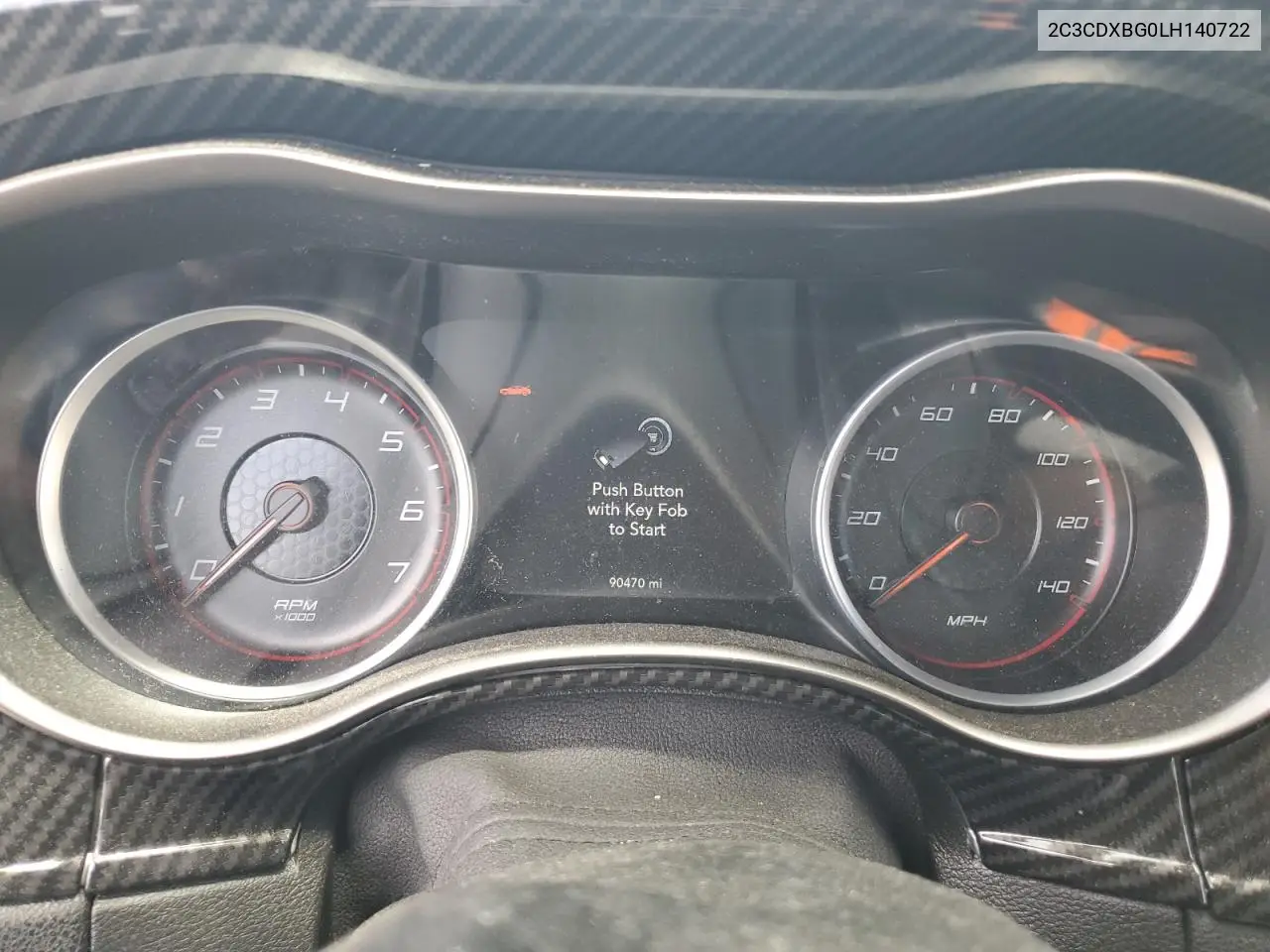 2020 Dodge Charger Sxt VIN: 2C3CDXBG0LH140722 Lot: 62395525