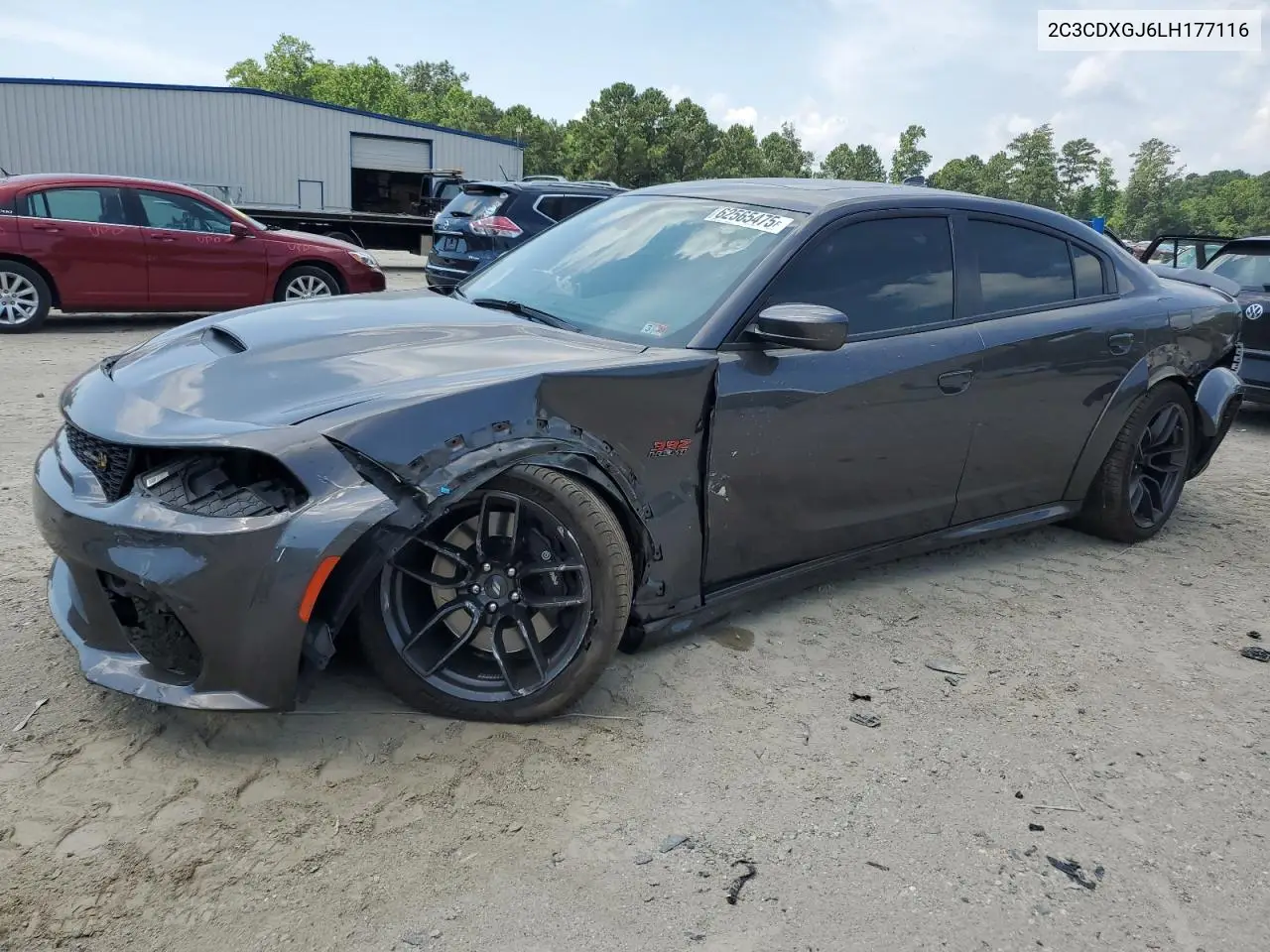 2020 Dodge Charger Scat Pack VIN: 2C3CDXGJ6LH177116 Lot: 62565475