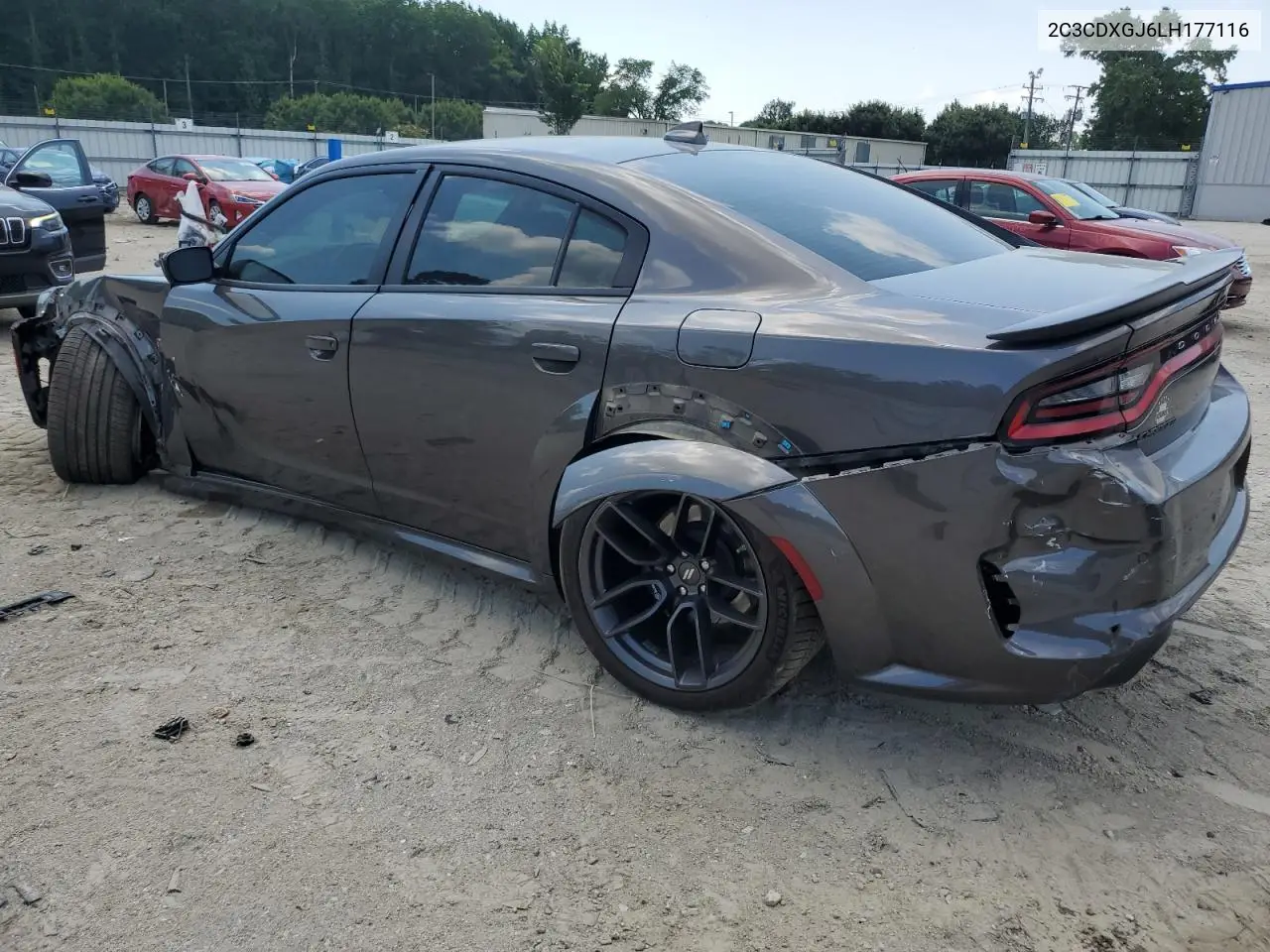 2020 Dodge Charger Scat Pack VIN: 2C3CDXGJ6LH177116 Lot: 62565475