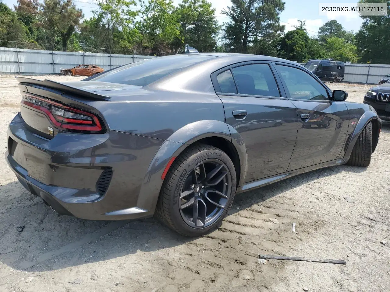 2020 Dodge Charger Scat Pack VIN: 2C3CDXGJ6LH177116 Lot: 62565475