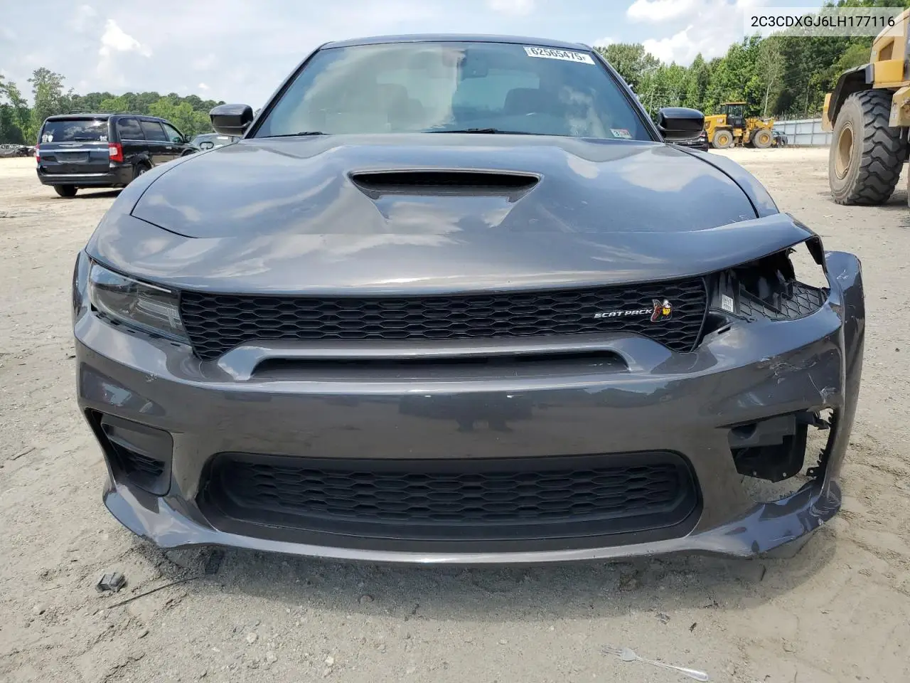 2020 Dodge Charger Scat Pack VIN: 2C3CDXGJ6LH177116 Lot: 62565475
