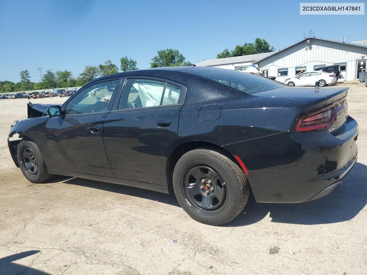 2020 Dodge Charger Police VIN: 2C3CDXAG8LH147841 Lot: 63236405
