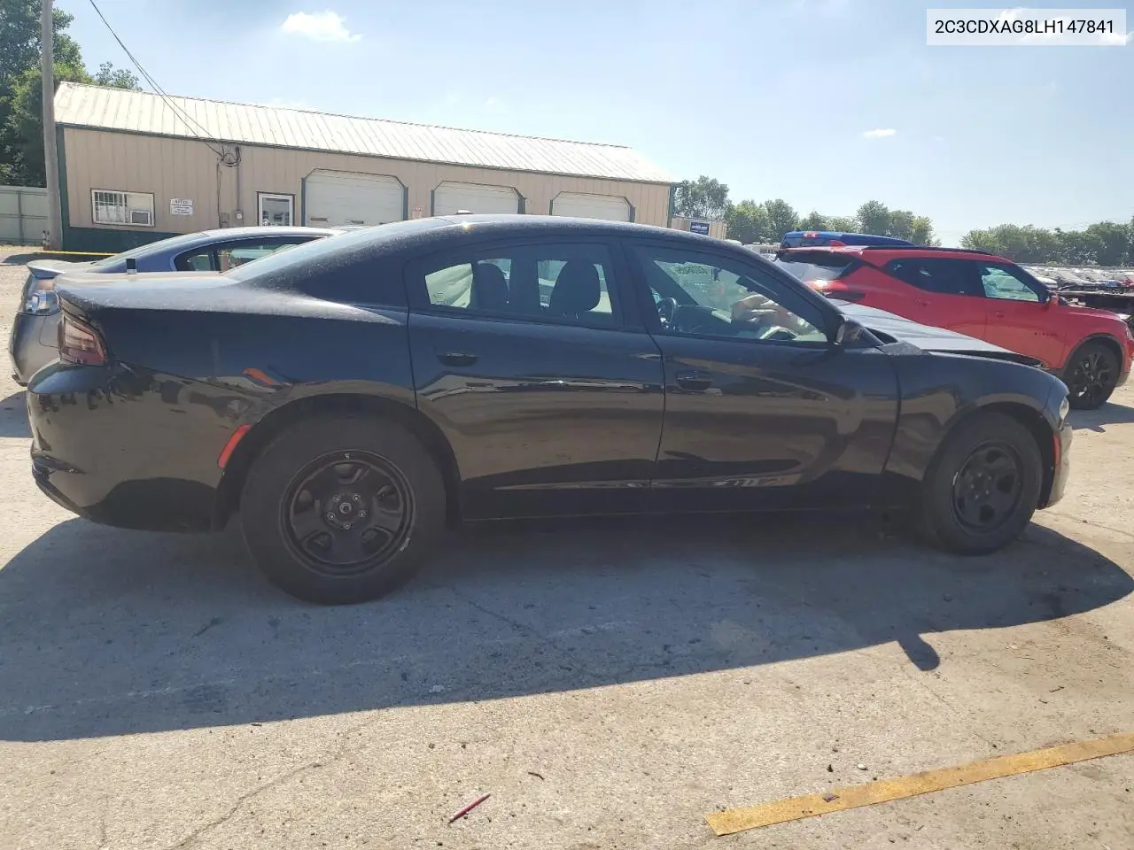 2020 Dodge Charger Police VIN: 2C3CDXAG8LH147841 Lot: 63236405