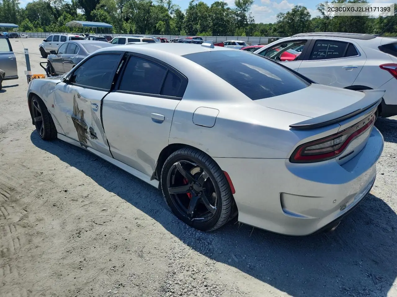 2020 Dodge Charger Scat Pack VIN: 2C3CDXGJ2LH171393 Lot: 64975655