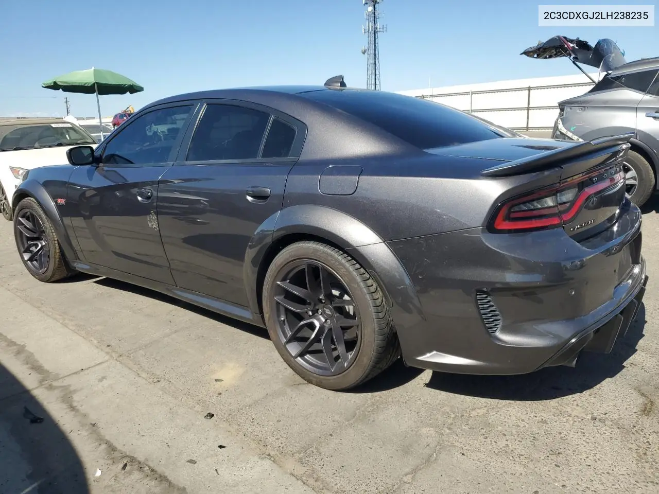 2020 Dodge Charger Scat Pack VIN: 2C3CDXGJ2LH238235 Lot: 65401355
