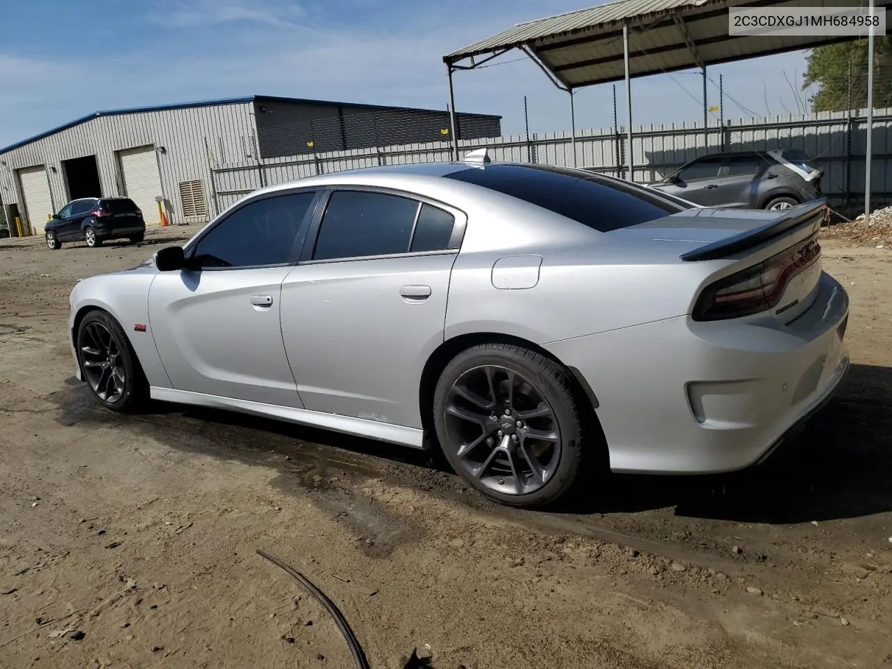 2021 Dodge Charger Scat Pack VIN: 2C3CDXGJ1MH684958 Lot: 49787885