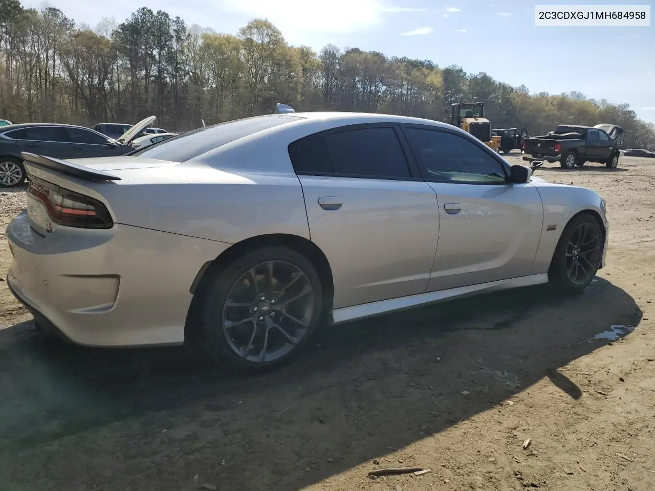 2021 Dodge Charger Scat Pack VIN: 2C3CDXGJ1MH684958 Lot: 49787885