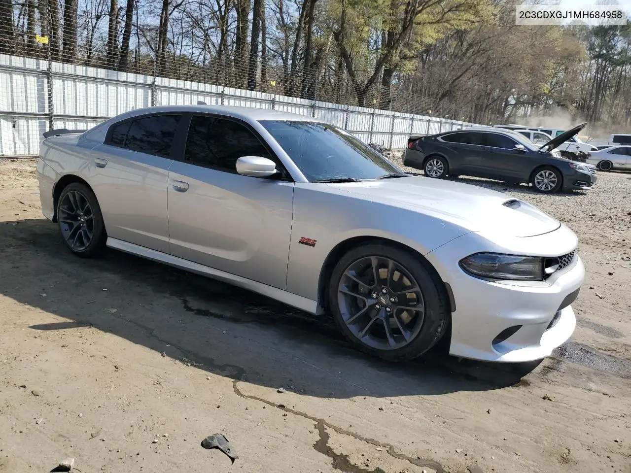 2021 Dodge Charger Scat Pack VIN: 2C3CDXGJ1MH684958 Lot: 49787885