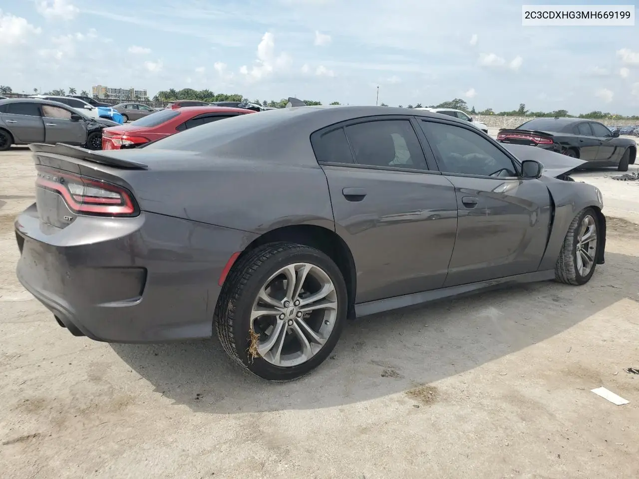 2c3cdxhg3mh669199 2C3CDXHG3MH669199 2021 Dodge Charger Gt