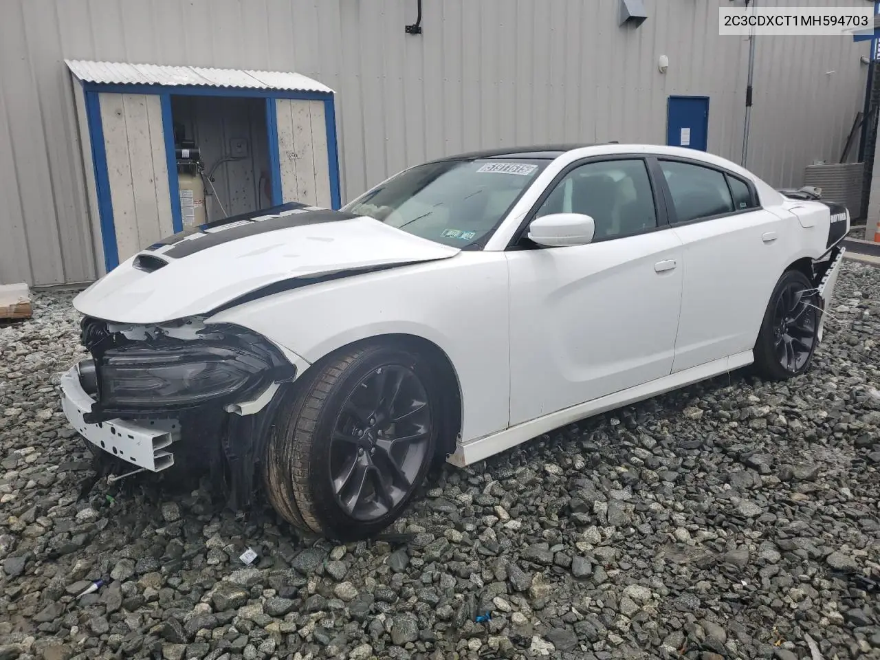 2021 Dodge Charger R/T VIN: 2C3CDXCT1MH594703 Lot: 51911615