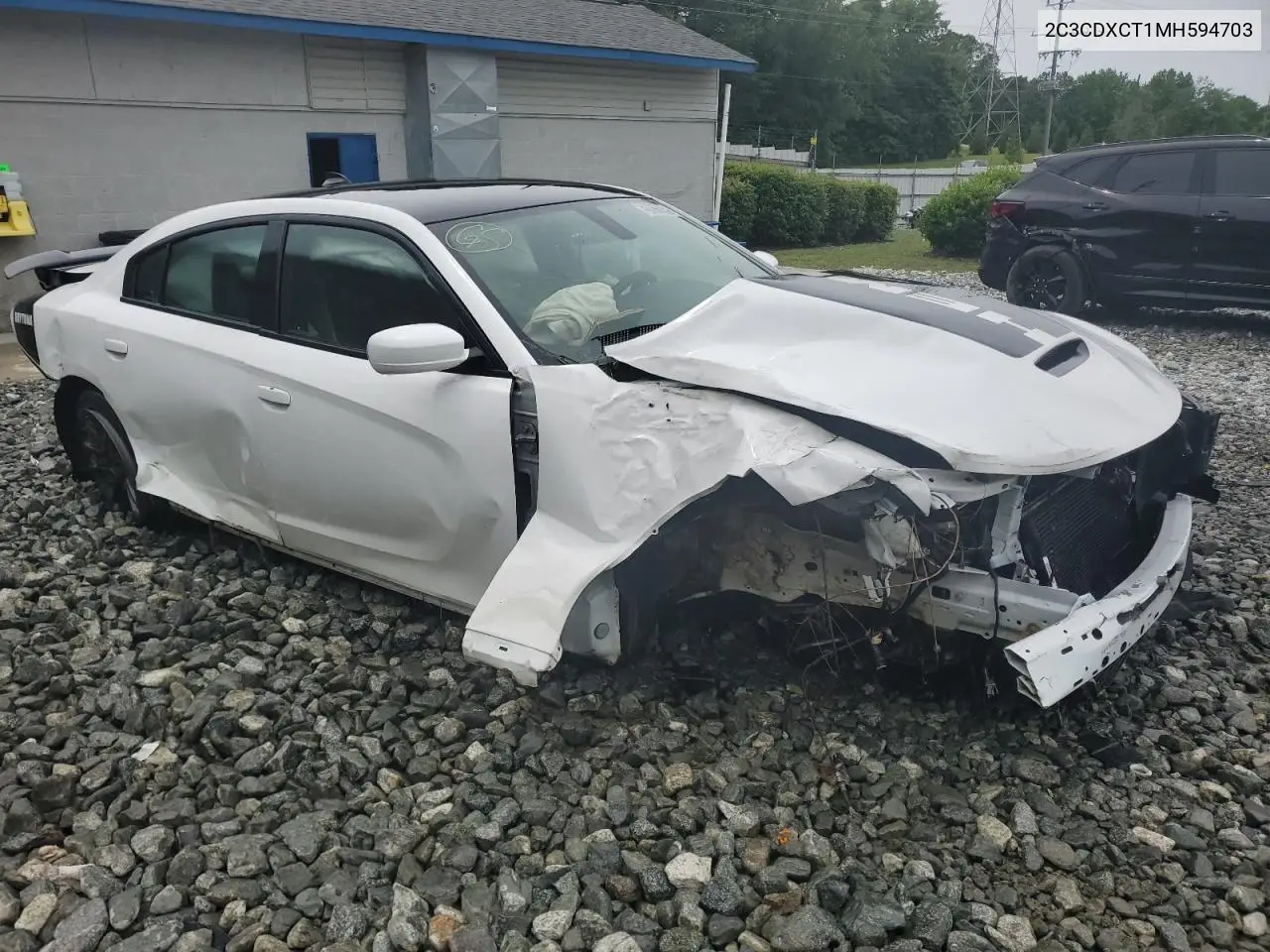 2021 Dodge Charger R/T VIN: 2C3CDXCT1MH594703 Lot: 51911615