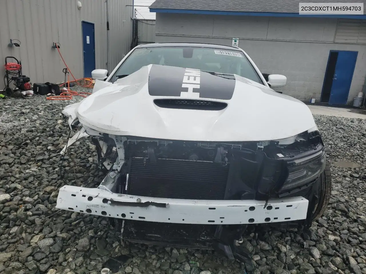 2021 Dodge Charger R/T VIN: 2C3CDXCT1MH594703 Lot: 51911615