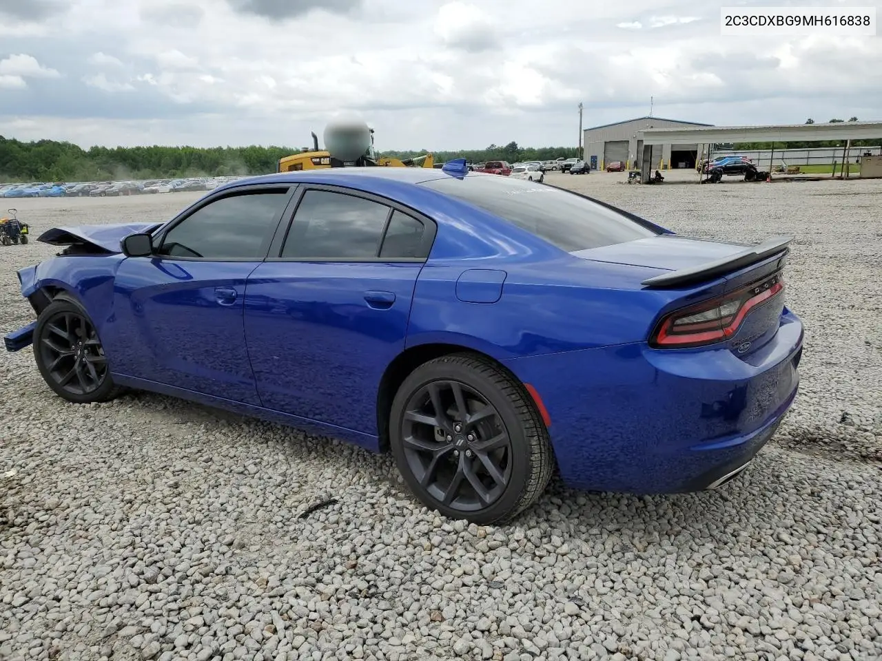 2021 Dodge Charger Sxt VIN: 2C3CDXBG9MH616838 Lot: 56130925