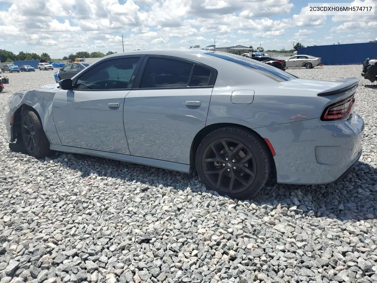 2021 Dodge Charger Gt VIN: 2C3CDXHG6MH574717 Lot: 57043135