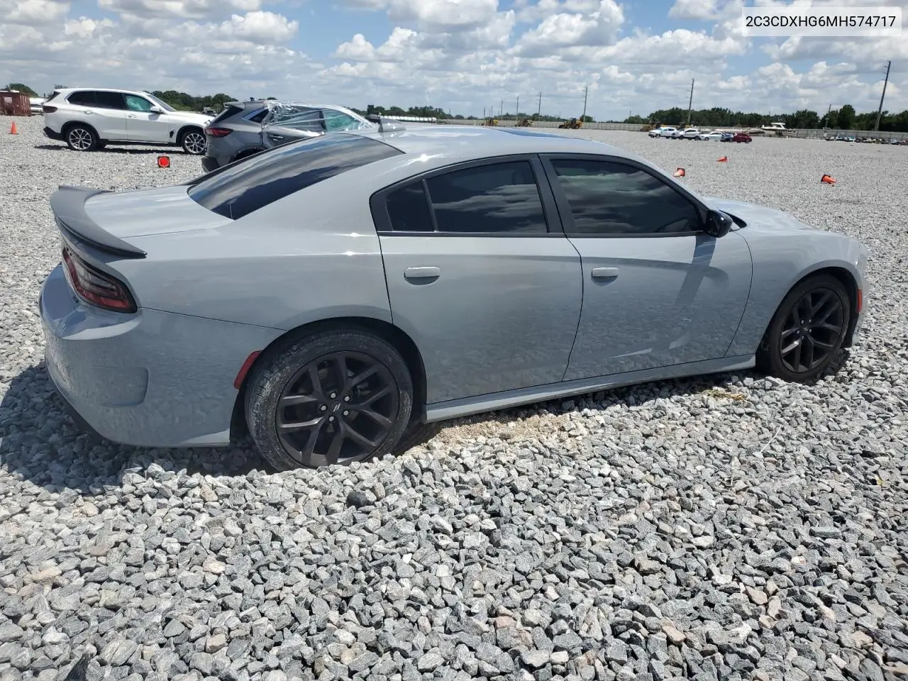 2021 Dodge Charger Gt VIN: 2C3CDXHG6MH574717 Lot: 57043135
