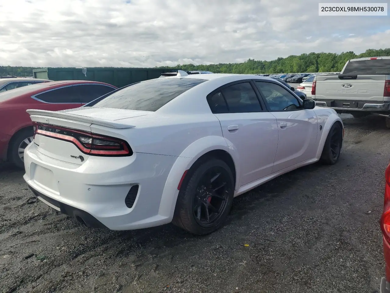 2021 Dodge Charger Srt Hellcat VIN: 2C3CDXL98MH530078 Lot: 57108865