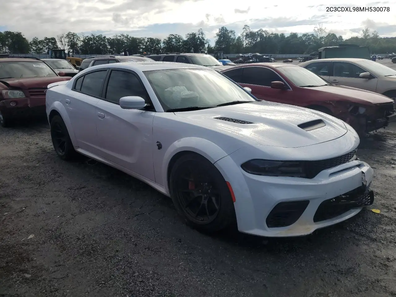 2021 Dodge Charger Srt Hellcat VIN: 2C3CDXL98MH530078 Lot: 57108865