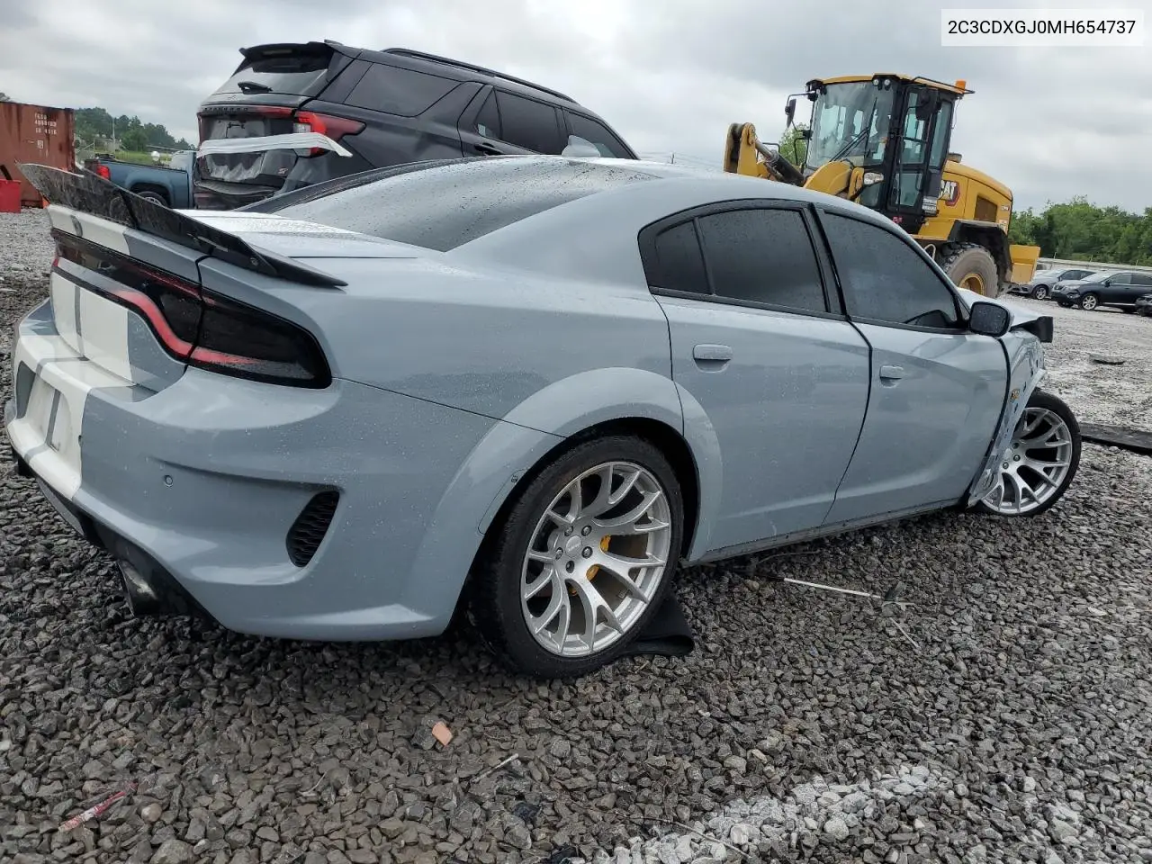 2021 Dodge Charger Scat Pack VIN: 2C3CDXGJ0MH654737 Lot: 61552935