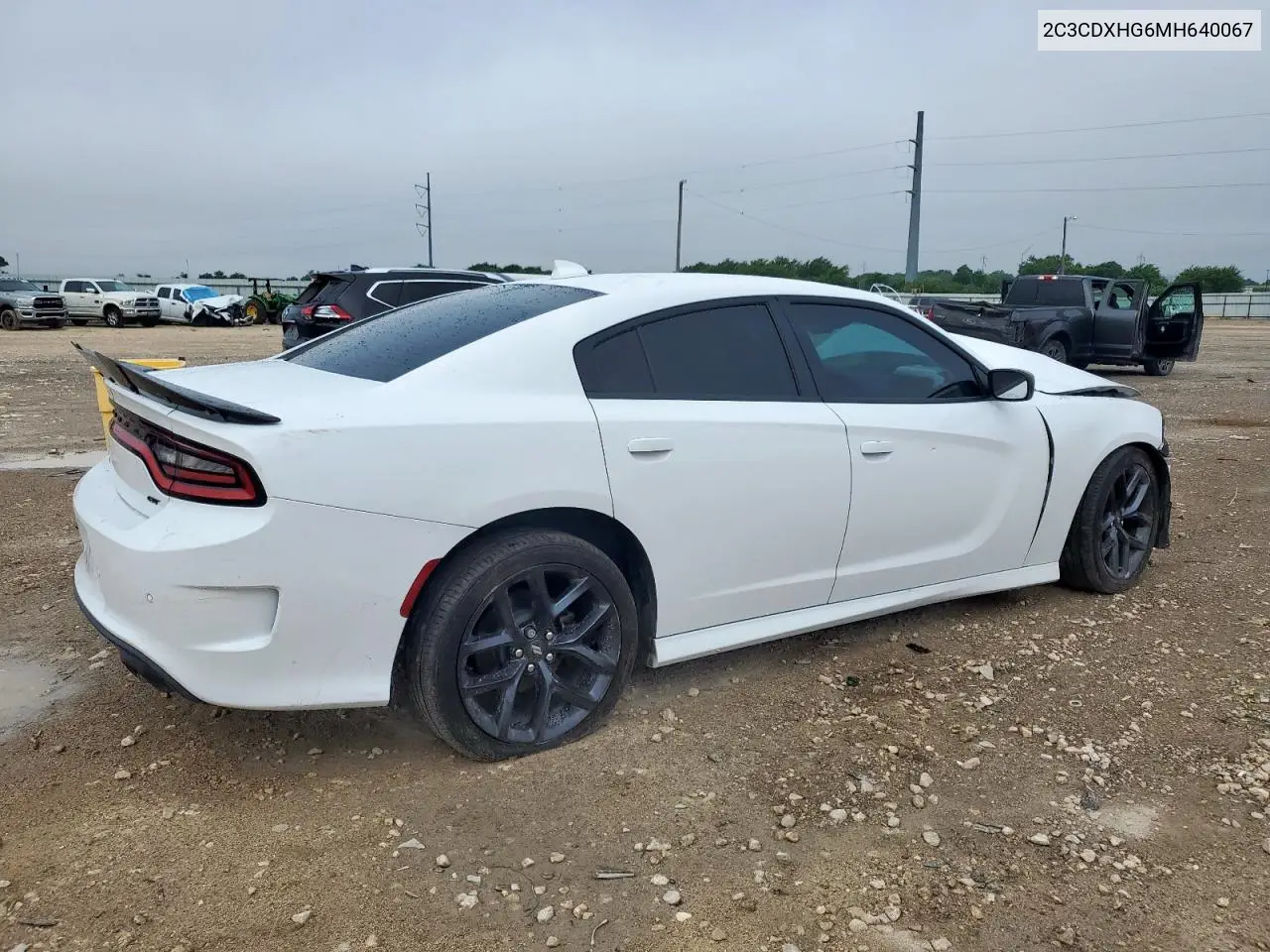 2021 Dodge Charger Gt VIN: 2C3CDXHG6MH640067 Lot: 62201505