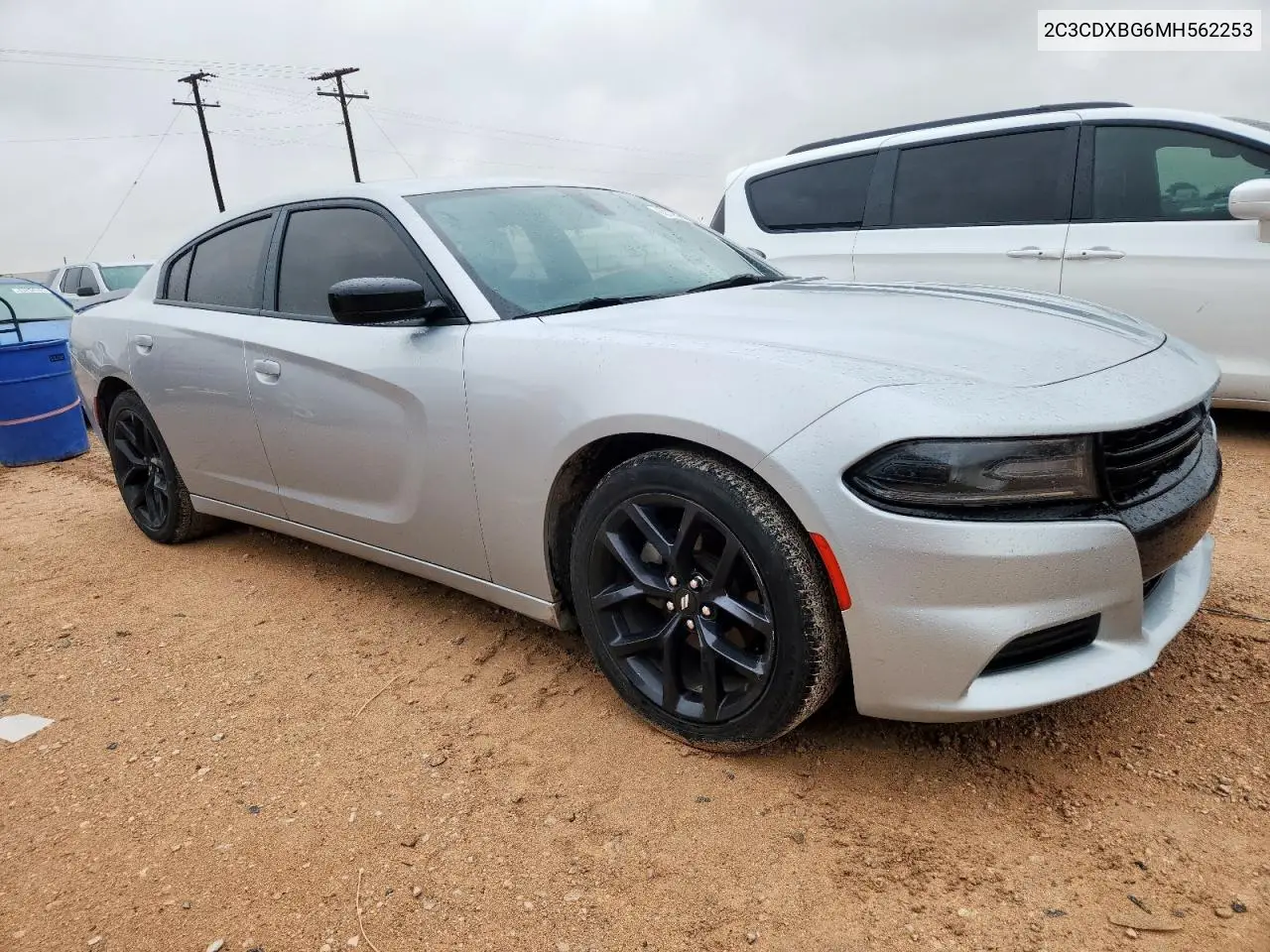 2021 Dodge Charger Sxt VIN: 2C3CDXBG6MH562253 Lot: 62212345