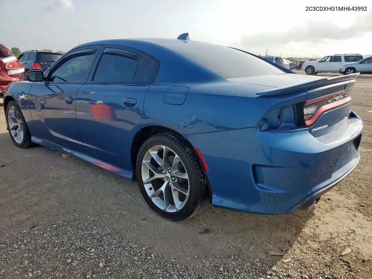 2021 Dodge Charger Gt VIN: 2C3CDXHG1MH643992 Lot: 62996555