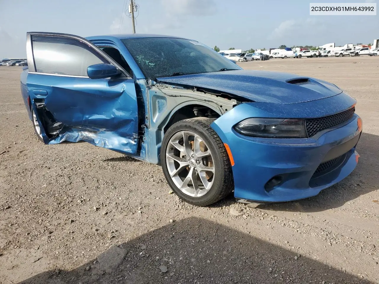 2021 Dodge Charger Gt VIN: 2C3CDXHG1MH643992 Lot: 62996555