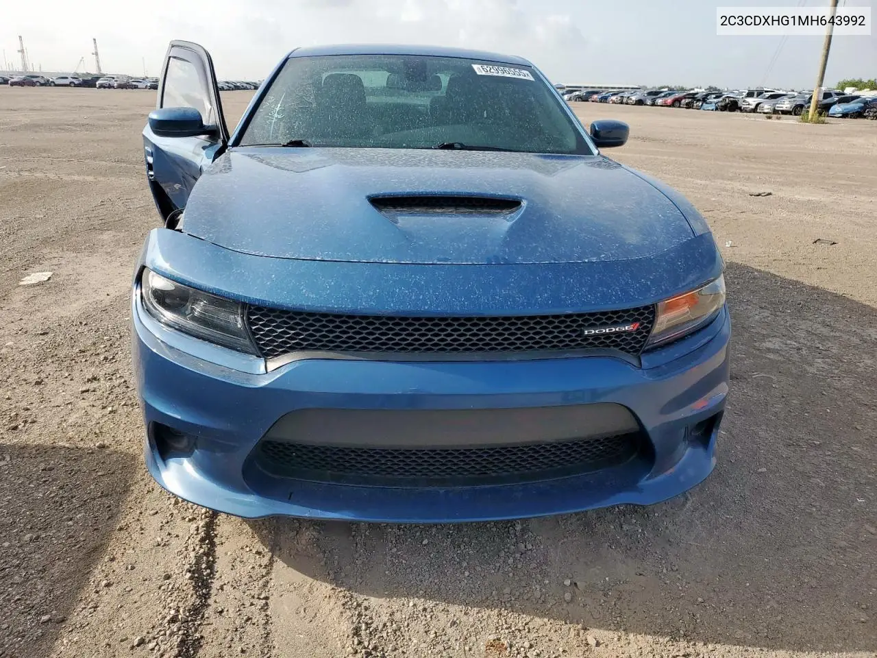 2021 Dodge Charger Gt VIN: 2C3CDXHG1MH643992 Lot: 62996555