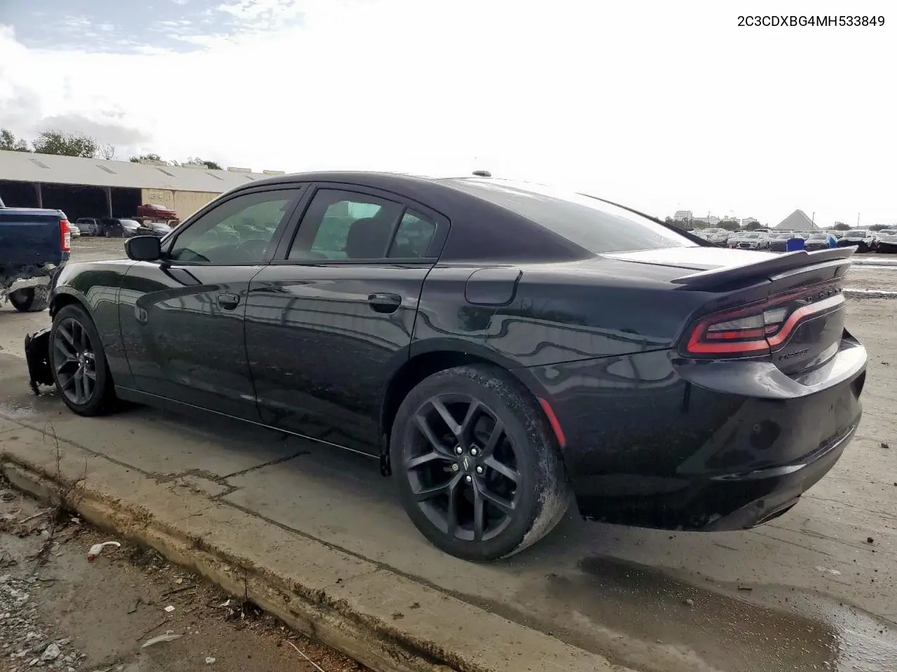 2021 Dodge Charger Sxt VIN: 2C3CDXBG4MH533849 Lot: 63047275